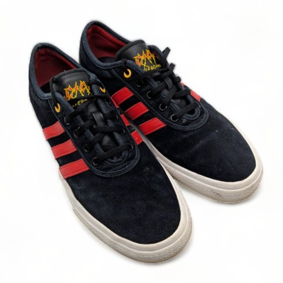 adidas Originals Men\'s Adi-Ease Premiere, core Black/Scarlet/White, 11 M US main image 9